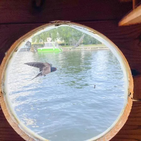 보트호텔 Hausflossvermietung Auf Der Peene Am Kummerower In Mecklenburg Vorpommern 15 Ps *